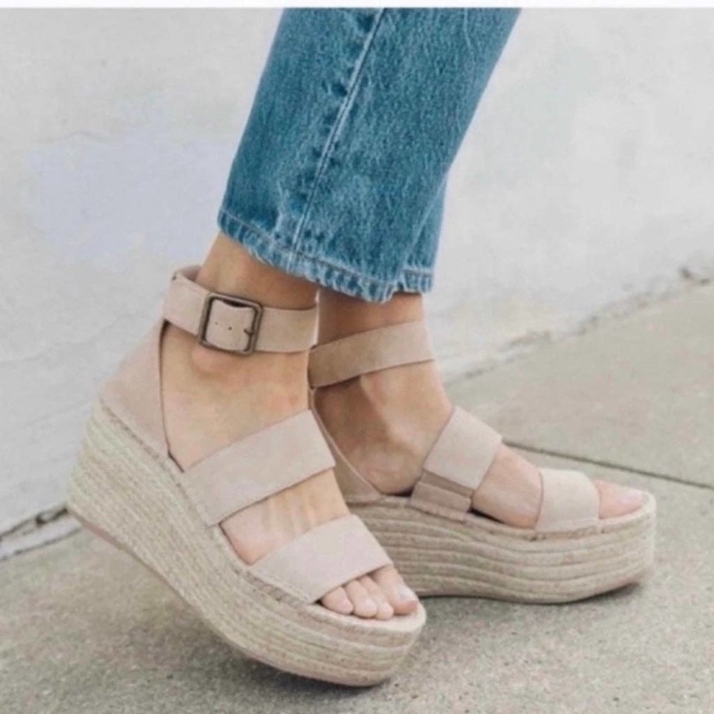 Soludos Platform Sandals Espadrilles 8.5
